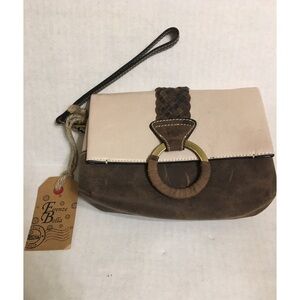 Firenze Bella Genuine Leather Clutch